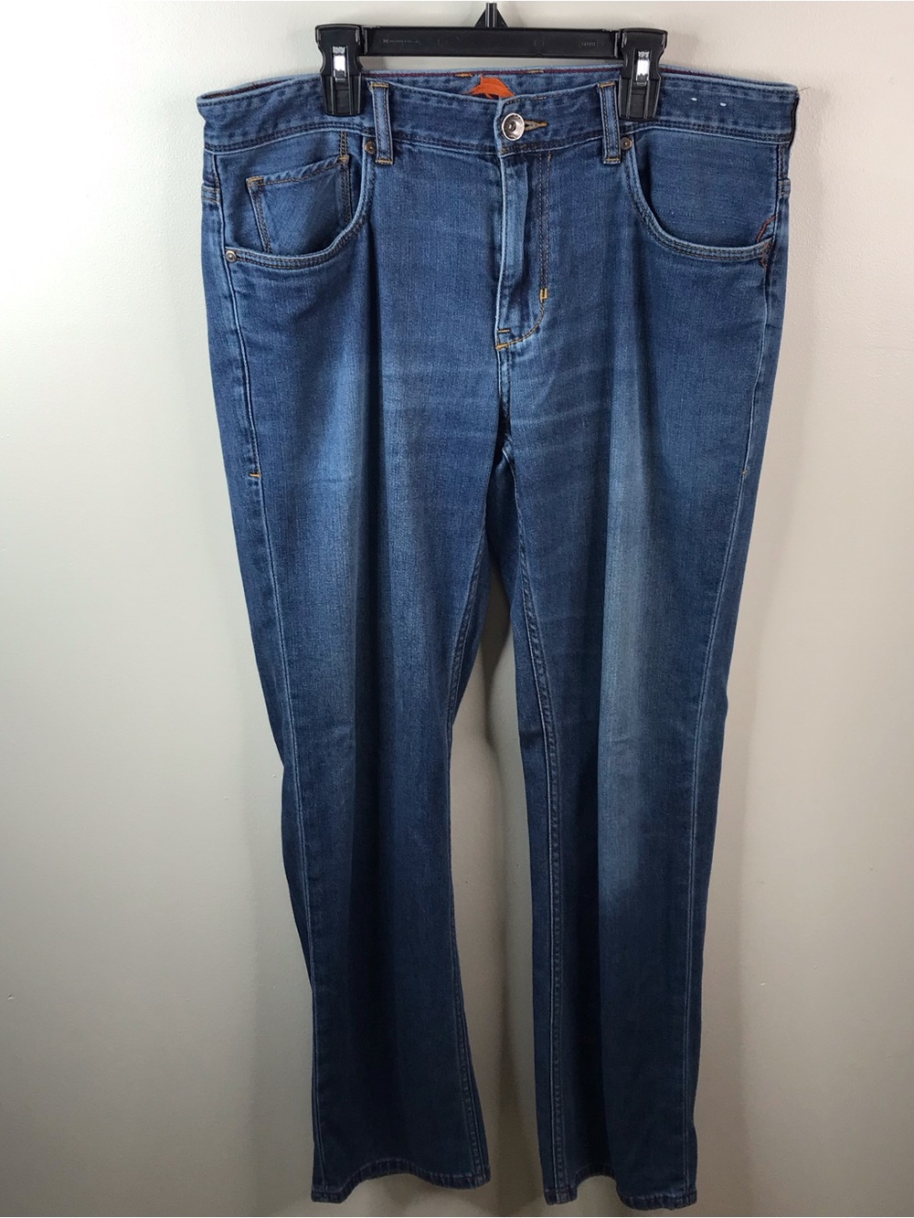 Tommy Bahama Blue Denim Jeans Straight Leg Sz 34x32